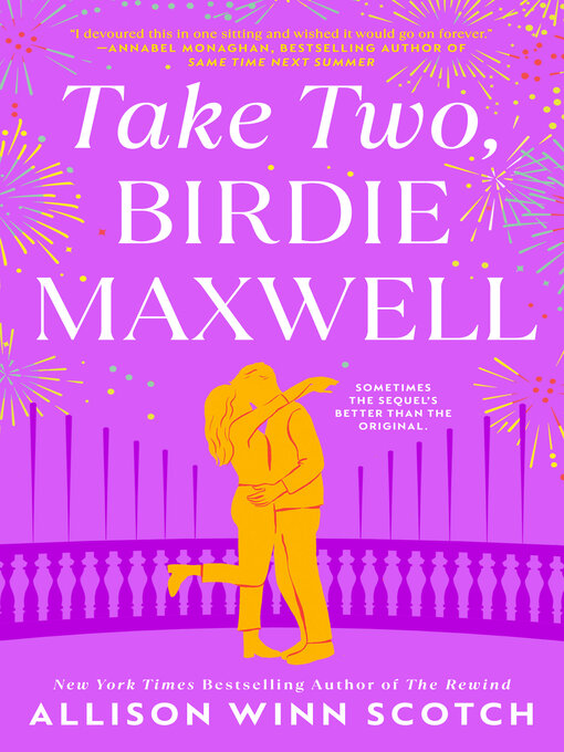 Title details for Take Two, Birdie Maxwell by Allison Winn Scotch - Wait list